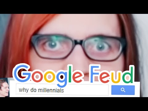 Why, millennials WHY?! | Google Feud (with my sad friend Roomie)