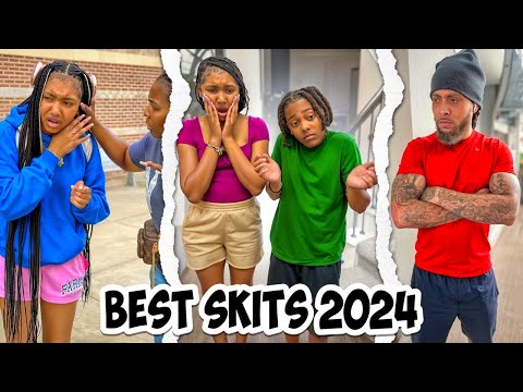 Big SISTER Bullies Brothers, DAD Teaches POSITIVE LESSONS 😇| Ahvi LeeXO BEST SKITS OF 2024