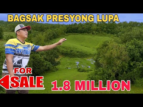 Bagsak Presyong Lupa For Sale Pweding gawing Bakasyonan Pang negosyo may sariling Bokal 1.8 million