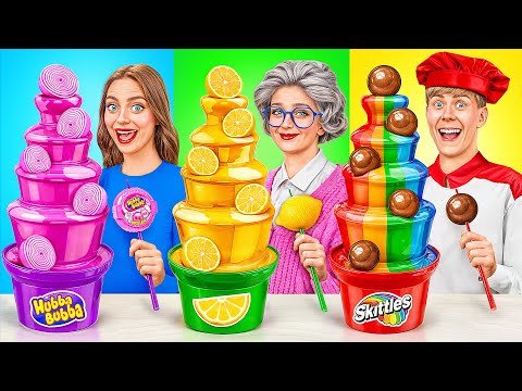 Me vs Grandma Cooking Challenge | Funny Challenges by Multi DO