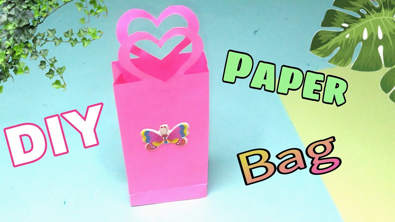 DIY gift ideas | DIY gift bag | Gift bag making with paper | How to make paper bag for gift?