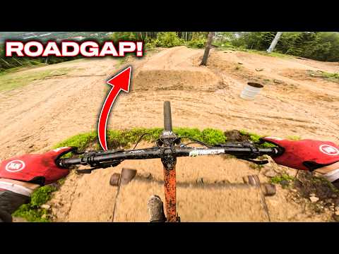 DOWNHILL SCHLAMMSCHLACHT in Polnischem BIKEPARK!
