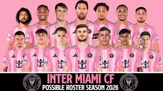 🚨 Inter Miami CF Possible​ Roster 2026 | Inter Miami  Potential Squad | Reguilón,Werner,Delgado