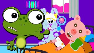 SAPO ZÉ VIU A PORQUINHA FINGINDO SER NENÉM - Reagindo aos melhores desenhos infantis