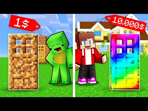 Mikey and JJ Opened all ORE Doors in Minecraft (Maizen)