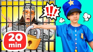Le avventure della Piccola Guardia nella città 👮‍♀️: giochi e scherzi di mamma e figlia! 👩‍👧🎉