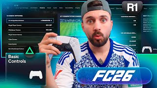 🚨 La MEJOR CONFIGURACIÓN de CONTROLES y CÁMARA en FC 26 !!