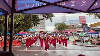'University of Saint Anthony (USANT)' Band & Majorettes Parade | Peñafrancia Festival 2024