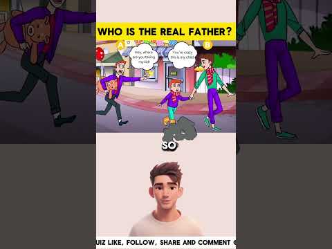 Who is the real father? #riddlechallenge #riddlemania #brainteasers #riddleoftheday #games #enigma