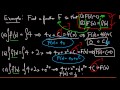 Indefinite Integrals and Antiderivatives