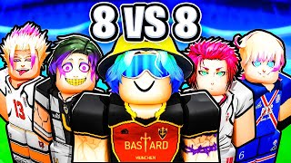 BLUE LOCK RIVALS 8v8 MODE! (Roblox)