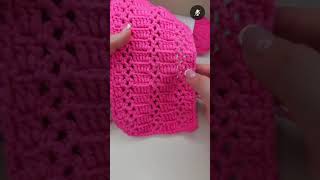 Lace crochet scarf