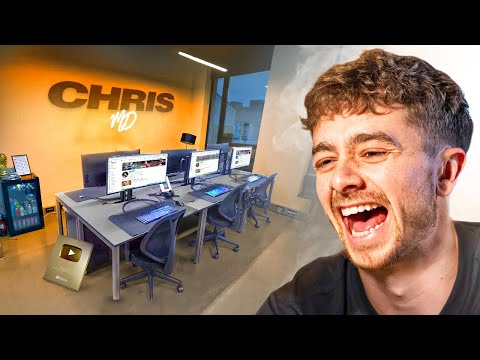 ChrisMD CHALLENGED Me To BUILD His DREAM OFFICE