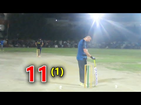 BIG Sami FINAL 11 Runs Need 6 Balls Hassan Penda vs Khurram Rabada  Best Match in Cricket