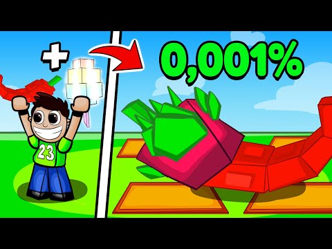 Mezclamos TODAS las FRUTAS de Grow a Garden!! (Roblox Hacer crecer un jardín 🍏)