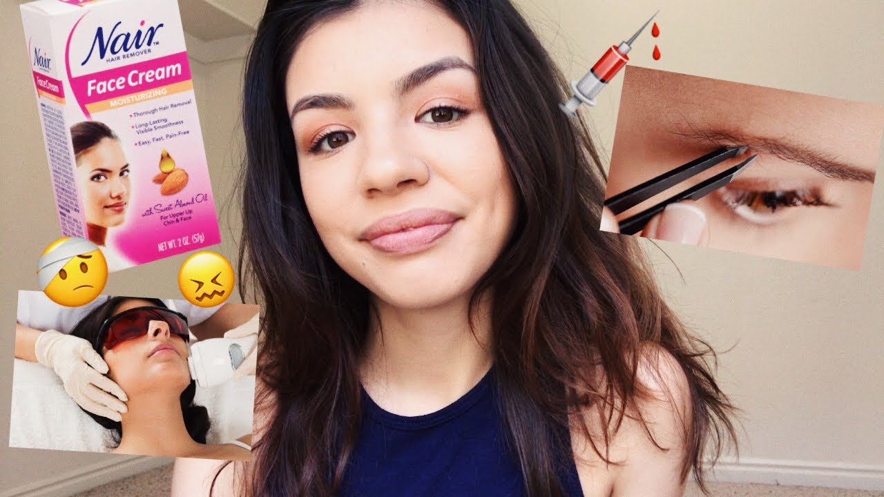 Best ways to remove facial hair for women - Audrey Victoria