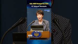 Takaichi Says U.S. Indo-Pacific Focus Remains, Pushes G7 Mineral Stockpiles