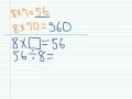 Multiplication Facts and Concepts