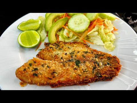 ¡ Pescado Empanizado! Crujiente, Fácil y Delicioso