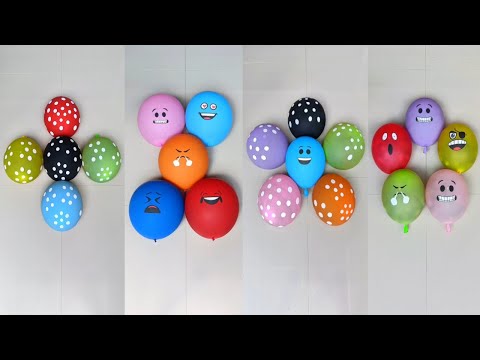 Popping Water Balloons Filled With Orbeez || Day 8 #orbeez #balloonpopping