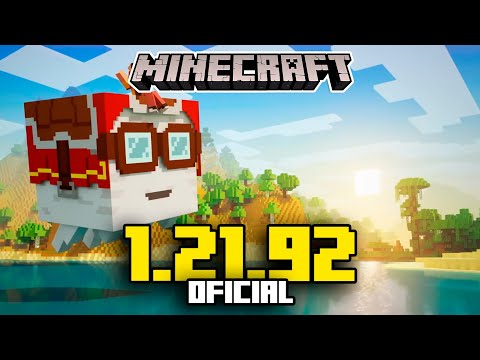 Minecraft PE 1.21.92 OFICIAL Bedrock - CHASE THE SKIES