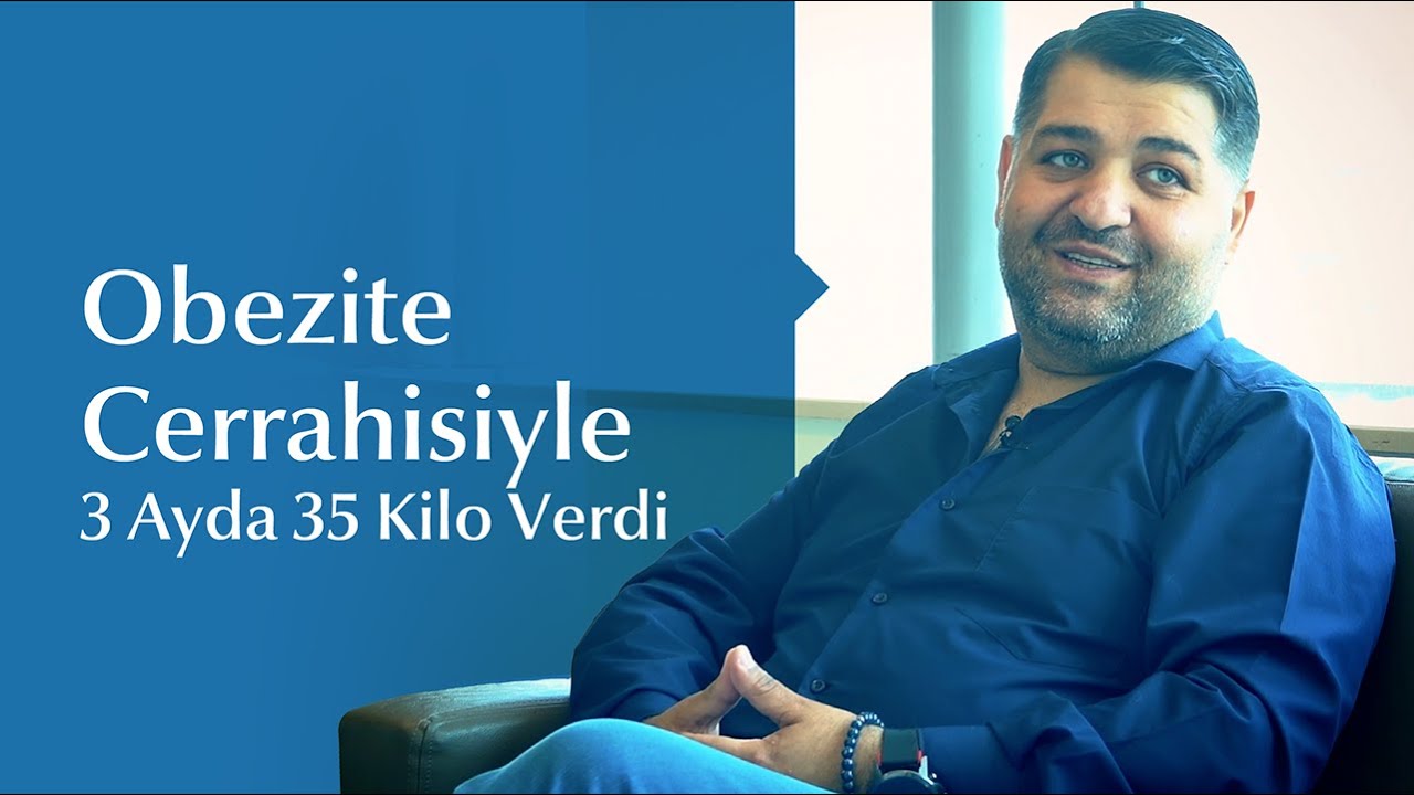 Tüp Mide Ameliyatı Sonrası 3 Ayda 35 Kilo Vererek Sağlığına Kavuştu