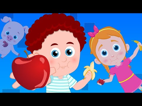 Apples and Bananas + More Educational Nursery Rhymes and Baby Songs