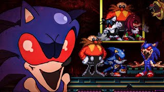Sonic.exe: The Doomsday - Eggman and Metal Sonic's Ending! [Solo Endings DEMO]