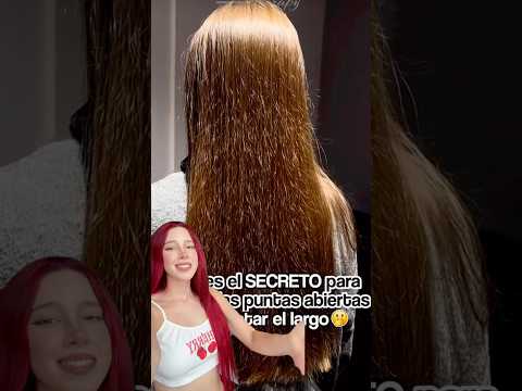 Puntas abiertas?! 😯 #hair #viralvideo #beauty