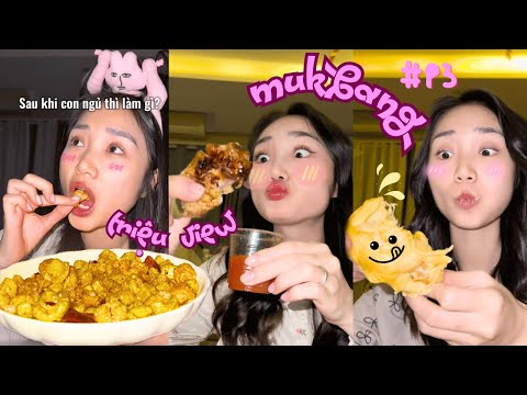 #P3 TỔNG HỢP VIDEO MUKBANG TRIỆU VIEW CỦA MẸ SƯỜN SÓC 💗
