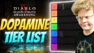 Season 14 Dopamine Tier List For Diablo 4 Lord Of Hatred