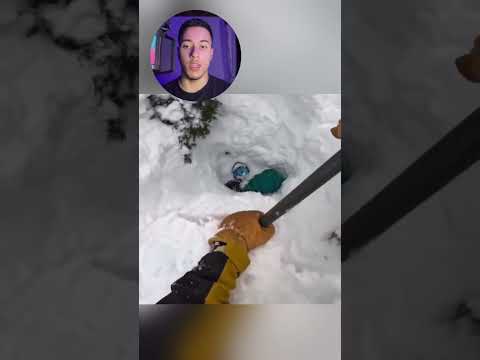 Esse esquiador fez algo inacreditável #snowboard