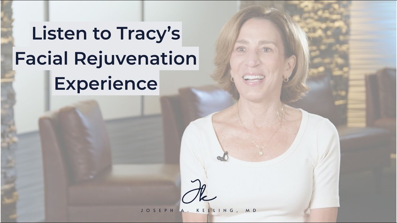 Heather discussing her facial rejuvenation experience.