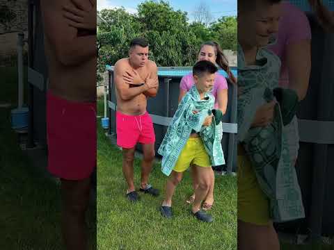 Big towel for dad by Secret Vlog