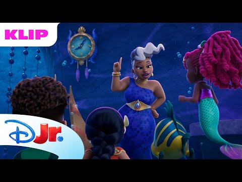 Aften hos tante Ursula | Ariel | Disney Junior Danmark