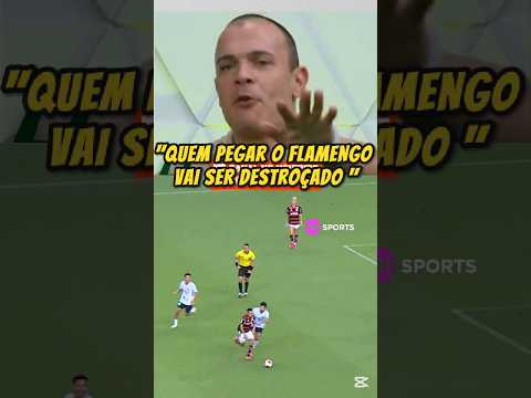 MANO SE RENDE AO FLAMENGO NO SBT SPORTS 😱 #shorts
