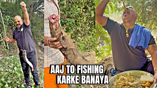 AAJ HUMNE FISH PAKDA OR BANAYA🔥. #eatingshow #chikenlegpiece #fishing