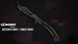 Butterfly Knife Forest DDPAT Gameplay