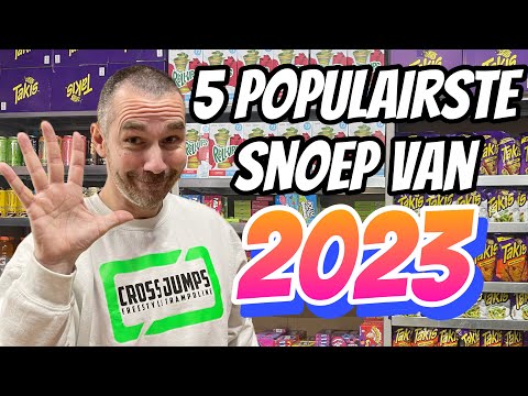 TOP 5 BUITENLANDSE SNOEP TRENDS VAN 2023! *win 100 euro snoep*