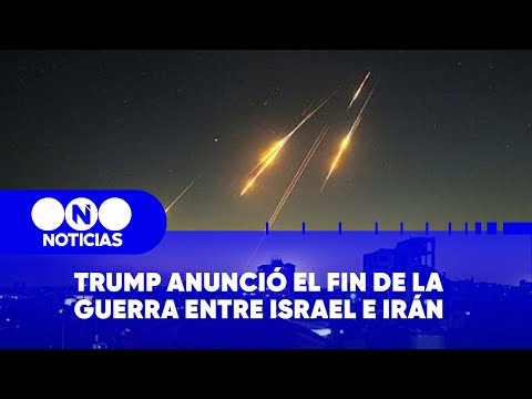 TRUMP anunció el FIN de la GUERRA entre ISRAEL e IRÁN - Telefe Noticias