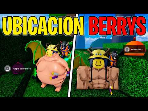 Ubicación de TODAS LAS BERRYS en Blox Fruits 🍎