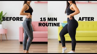 🔥 Como Engrosar Piernas y Agrandar Gluteos en Casa/ Grow Bigger Legs & Glutes At Home (NO WEIGHTS) 🍑