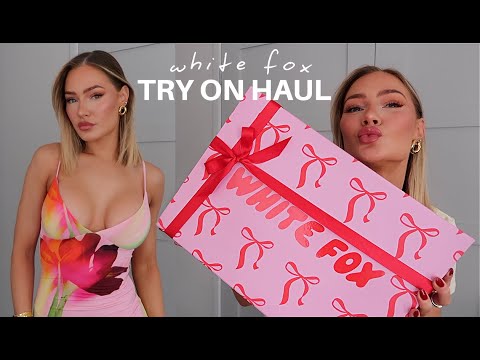 white fox try on haul | 30% off code!!