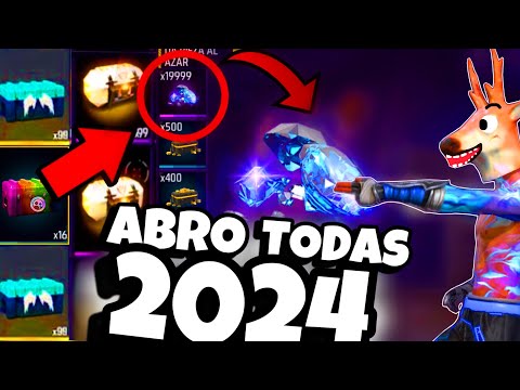 ABRO TODAS LAS CAJAS DEL AÑO😱2024