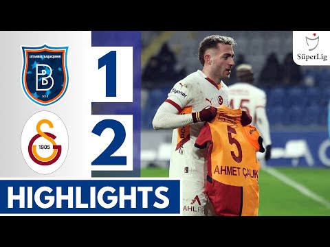 İstanbul Başakşehir vs Galatasaray (1-2) HIGHLIGHTS | Özet | Süper Lig 24/25!