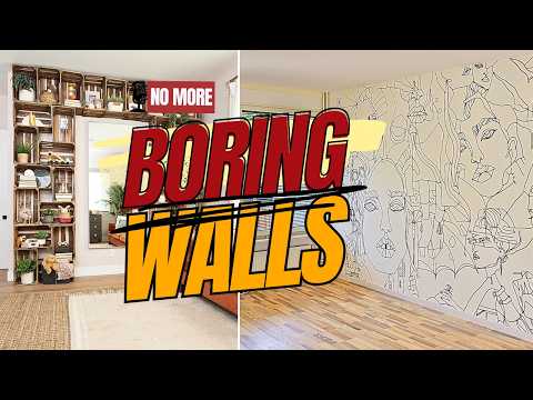 10 Wall décor for boring walls