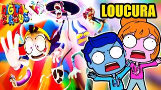 LOUCURAA!! reagindo ao O INCRÍVEL CIRCO DIGITAL - Ep 5: Sem Título Dublado 😱