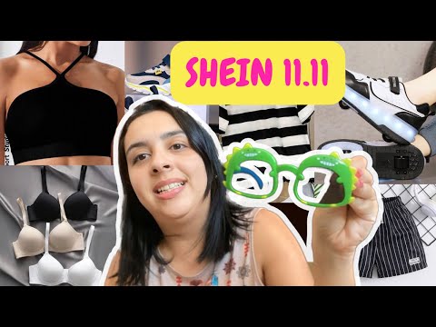 RECEBIDOS SHEIN | BIG SALE 11.11 🤑 *roupa, brinquedo, patins e mais*