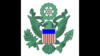 Emblem of The United States of America in MatrixGold.
