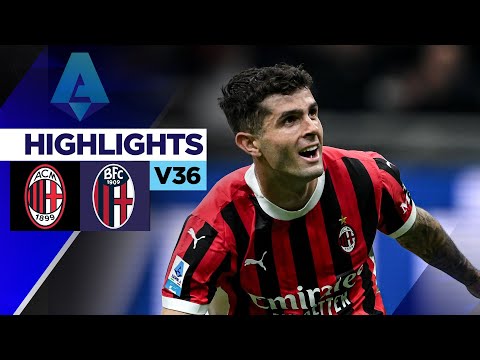 AC MILAN vs BOLOGNA | Pulisic toả sáng giúp AC Milan ngược dòng | Serie A 24/25